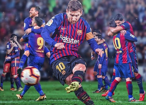 Messi lại lập siêu kỷ lục khiến Ronaldo phải chào thua