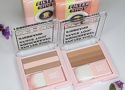 Ngoài kit phấn mắt làm mưa làm gió, 16 Brand lại cho ra đời phấn tạo khối và highlight đa năng Filter Shot