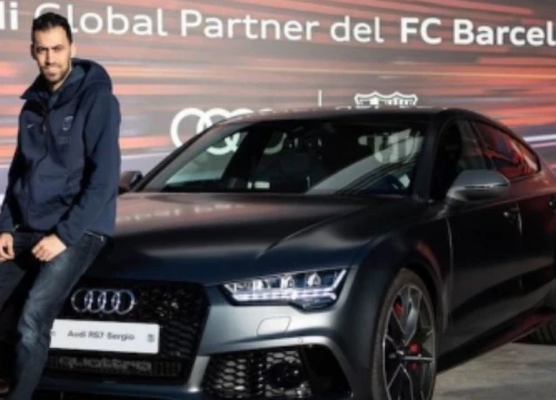 Ô tô Cùng chiêm ngưỡng dàn Audi của các sao Barcelona