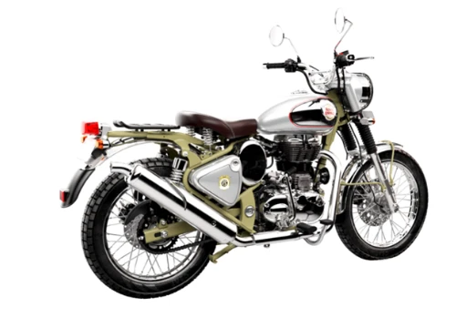 Royal Enfield Bullet 500 Trail trình làng với ngoại hình dã chiến