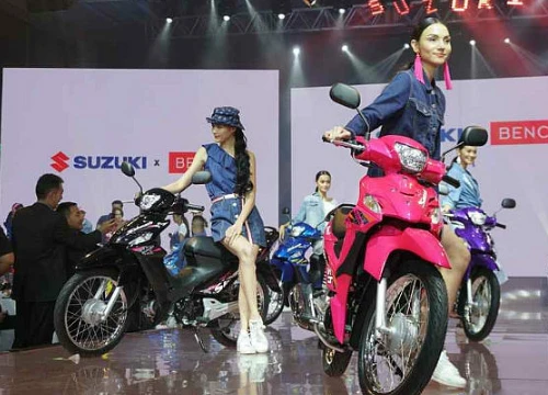 Suzuki Smash, Raider ra màu mới cạnh tranh Wave Alpha, Exciter