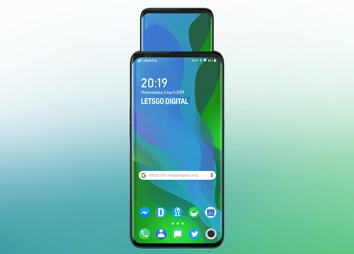 Tai thỏ ngược của Xiaomi chưa là gì, Oppo còn vừa đăng ký sáng chế smartphone màn hình bố, màn hình con