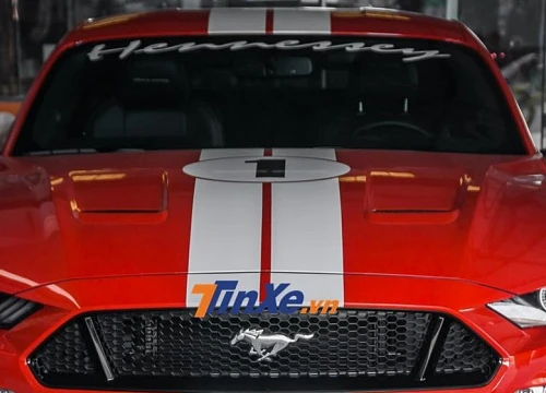 Hennessey Heritage Edition Mustang độc nhất Việt Nam được chủ nhân độ thêm cánh gió đuôi