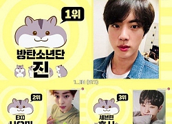 Kết quả bình chọn idol 'cute' như một chú chuột hamster