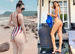 Mỹ nhân Việt đua nhau khoe dáng nuột nà với bikini trên bãi biển trong kỳ nghỉ lễ