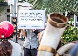 'Anh chị chú bác, xả rác khắp nơi, ô nhiễm về sau, tim tui nhói đau'