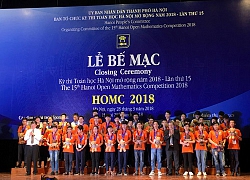 Bế mạc kỳ thi Toán học Hà Nội mở rộng năm 2019