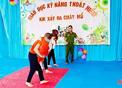 Các trường học ở Hồng Lĩnh trang bị kỹ năng phòng "giặc lửa"