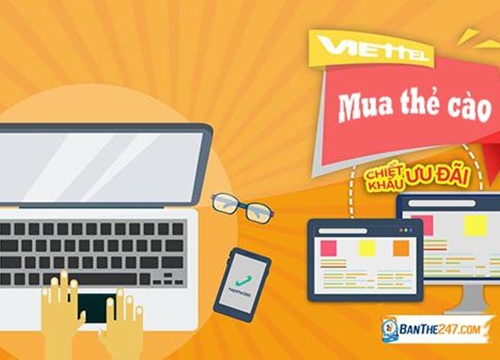 Chiết khấu cao khi mua thẻ điện thoại tại banthe247.com