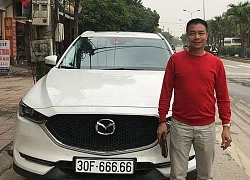 Mazda CX-5 sở hữu biển "ngũ quý" - biển số còn có giá trị gấp đôi xe