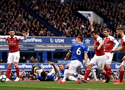 Thất bại trước Everton, Arsenal đứng trước nỗi lo mất vé dự Champions League