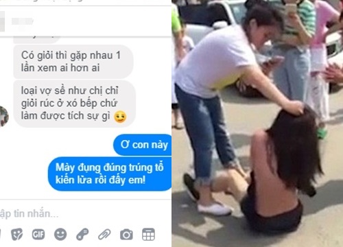 Bồ nhắn tin: "Có giỏi thì gặp nhau 1 lần xem ai hơn ai" chị vợ tủm tỉm nhắn lại:"Mày đụng trúng ổ kiến lửa rồi em ơi"