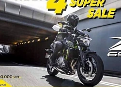 Chào 30.4, MaxMoto giảm giá mạnh cho các mẫu mô tô Kawasaki