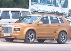 Chết cười với SUV siêu sang Rolls-Royce Cullinan nhái ở Ấn Độ