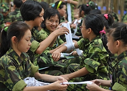 "Chúng em học làm chiến sỹ" - đong đầy những yêu thương!