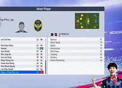 Công Phượng chính thức góp mặt trong FIFA 19, xếp hạng top 10 ASEAN và có chỉ số lên đến 87