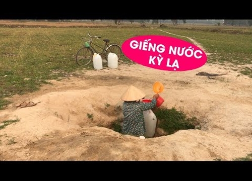 Giếng nước kỳ lạ có một không hai giữa cánh đồng ở vùng đất khát An Giang