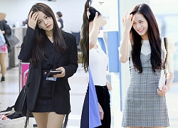 Thời trang sân bay đơn giản nhưng đầy cuốn hút của Jisoo - Black Pink