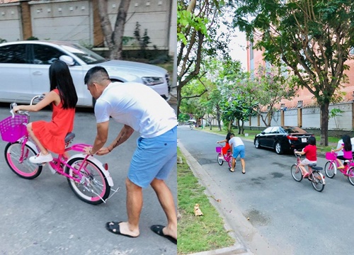 Thủy Tiên - Công Vinh hào hứng khoe điểm khác biệt của con gái so với bạn bè trong xóm