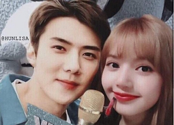 Trình độ công nghệ "shipper" ngày càng khủng, Sehun (EXO) và Lisa (BLACKPINK) được hẹn hò nhau trong trí tưởng tượng