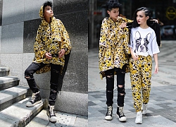 Couple 'chị em sinh đôi' tiếp tục thống lĩnh streetstyle ngày 3 của tuần lễ thời trang 2019