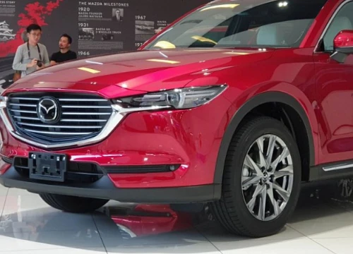 Đại lý Mazda nhận cọc CX-8, giá dự kiến từ 1,115 tỷ - 1,320 tỷ đồng