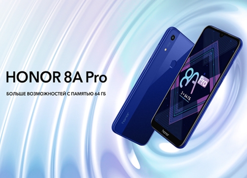 Honor 8A Pro ra mắt: Chip Helio P35, RAM 3GB, giá 5 triệu đồng