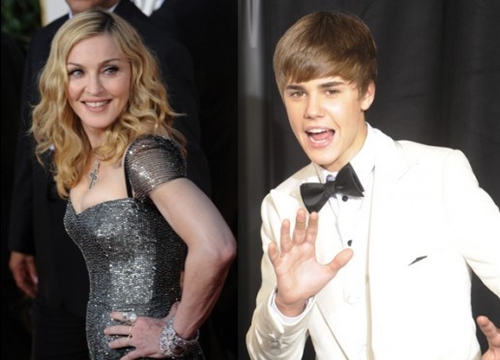 Madonna, Justin Bieber lọt top 20 ca sĩ giàu nhất thế giới