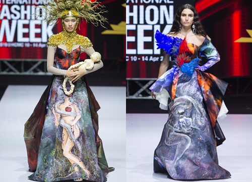 Nguyễn Tiến Truyển chinh phục sàn diễn Aquafina VIFW 2019 với BST mới