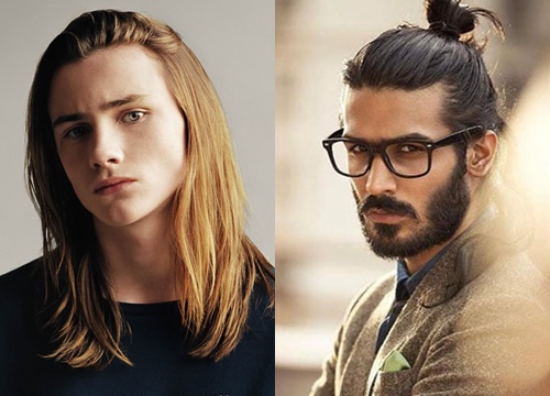 Các kiểu tóc dài nam đẹp nhất 2018 cưa đổ nửa kia hoàn hảo