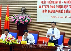 Tỉnh Nghệ An và Thành phố Hồ Chí Minh đẩy mạnh hợp tác phát triển