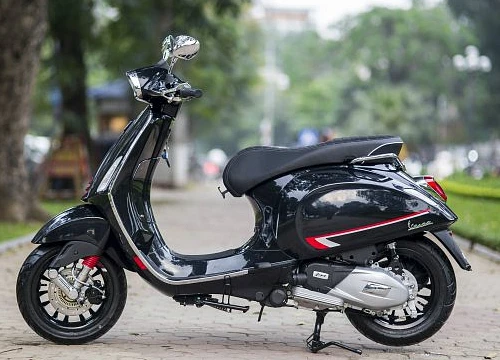 Tuyệt đẹp 2019 Vespa Sprint S đen bóng, Honda SH Mode ghen tị