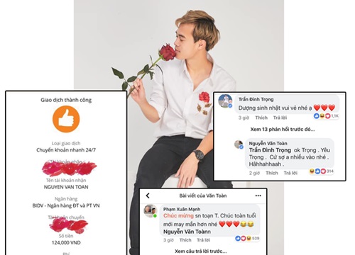 Văn Toàn muốn quà độc trong ngày sinh nhật, Đức Huy chuyển khoản ngay lập tức chẳng ngại ngần