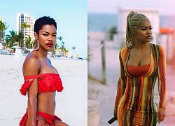 CLIP: Teyana Taylor khoe vòng 1 bốc lửa