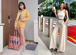 Đầu tháng 4 nóng bức, street style sao Việt có nhiều thay đổi