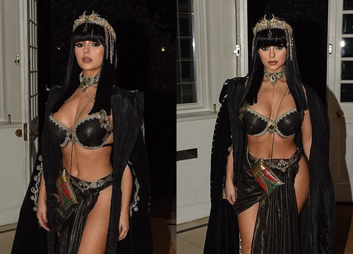 Demi Rose khoe đường cong 'bỏng rẫy' với tạo hình nữ hoàng Cleopatra