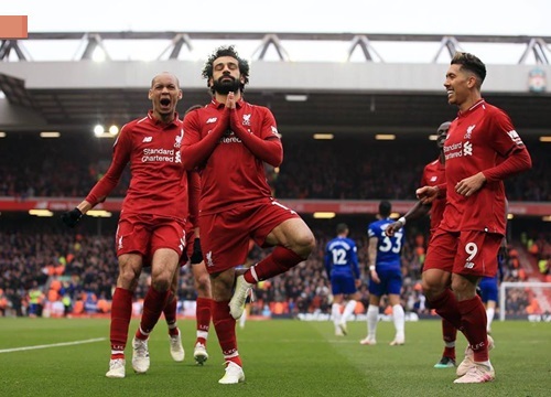 Giải mã động tác ăn mừng lạ của Mohamed Salah