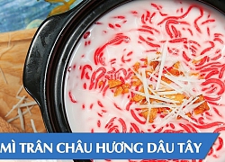 Hướng dẫn cách làm Mì trân châu hương dâu tây