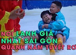 Lạc vào nơi lạnh giá nhất Sài Gòn với tuyết rơi quanh năm