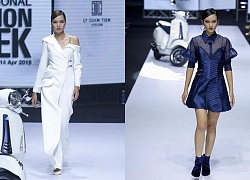 Lý Giám Tiền bắt tay cùng Vespa trong BST mới tại Aquafina VIFW 2019