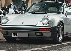 Porsche 930 Turbo nhập lậu về Việt Nam đã có biển kiểm soát trắng tinh