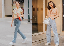 Street style 2 miền: Công thức "hot hit" nhất gọi tên crop top và quần cạp cao, vừa tôn dáng vừa ăn ảnh hết cỡ