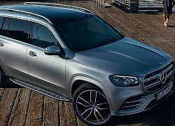 SUV "khủng long" Mercedes GLS 2020 lộ hình không che trước giờ G