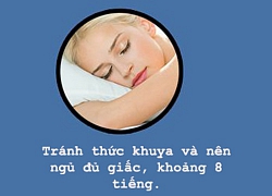 6 việc cần làm trước khi ngủ để bảo toàn nhan sắc