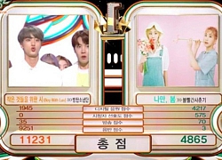 'Boy With Luv' 'oanh tạc' và hốt cúp tại Music Bank, BTS gấp đôi điểm đối thủ BOL4