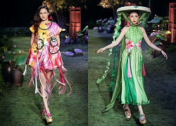 "Chim công" Linh Nga tự tin catwalk cùng siêu mẫu Tuyết Lan, Kim Dung