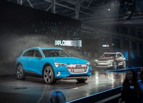 Mẫu SUV e-Tron của Audi sẽ xuất hiện trong bom tấn Avengers: Endgame