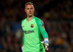 Thủ môn Barca không ăn mừng bàn thắng nhờ sai lầm của De Gea