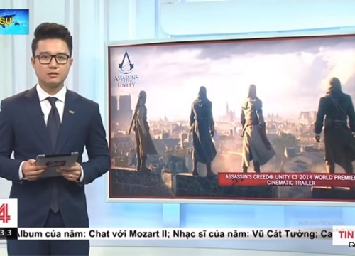 VTV Việt Nam và báo chí quốc tế đưa tin Assassin's Creed Unity thực sự có thể giúp khôi phục Nhà Thờ Đức Bà