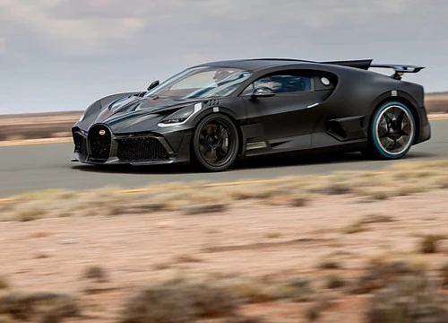 Bugatti Divo 'thử lửa' tại sa mạc khắc nghiệt nhất hành tinh